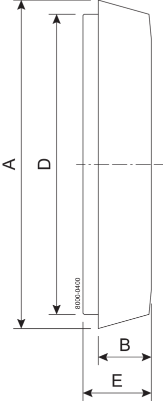 Blind DN65 HSF0 1.4404 (316L) DIN 11851