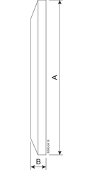 Blind DN10-20 H3 1.4404 (316L) DIN 32676