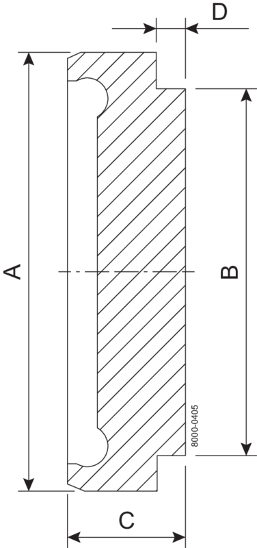 Blind DN20 H3 1.4404 (316L) DIN 11864-1/11853-1