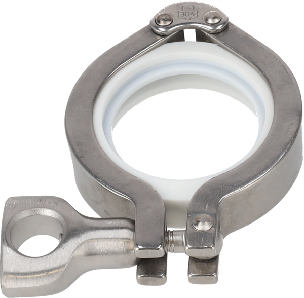 Tri-Clamp® A12MPS Clamp ring Swivel joint 1.5" 304 Clamp ender