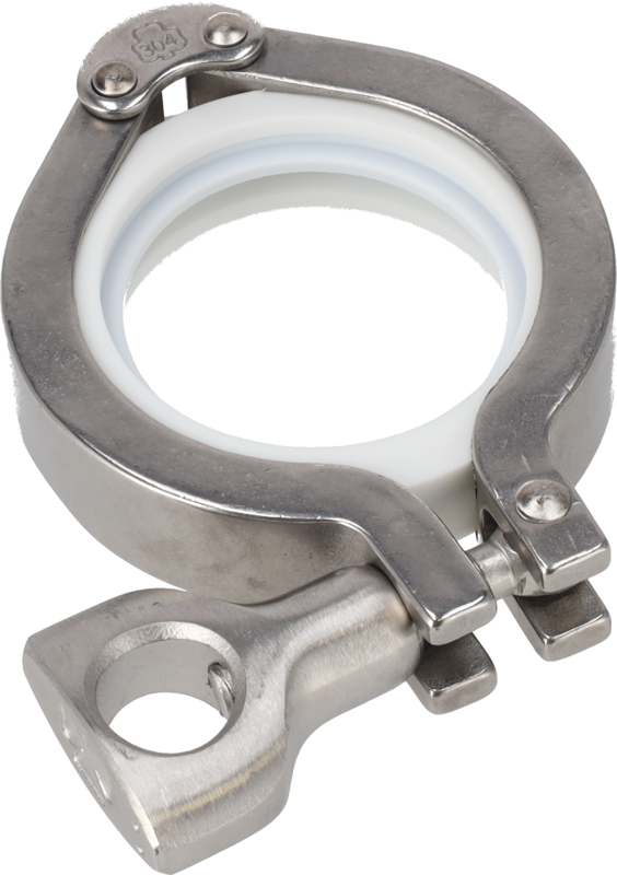 Tri-Clamp® A12MPS Clamp ring Swivel joint 2" 304 Clamp ends