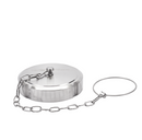 Blind omløber/slut muffe With chain and nut DN80 HSF0 1.4307 (304L) Fit to DIN