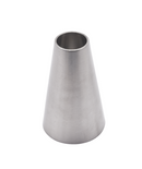 Koncentriske reducer 101.6 mm 76.1 mm ID Raw / OD Pol 1.4307 (304L) ISO 2037