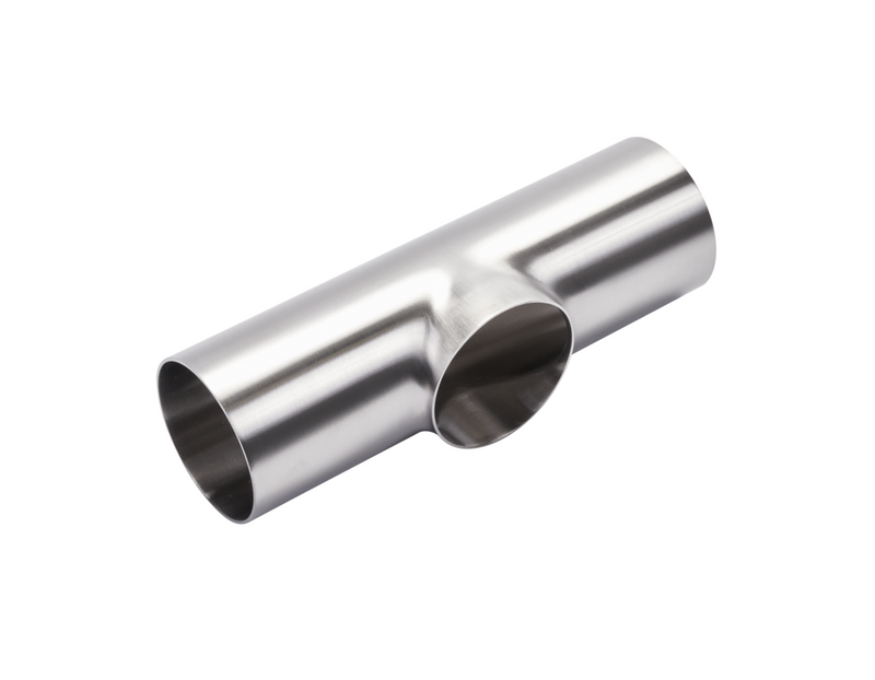 Tee Short 25.0 mm Pol 1.4404 (316L) ISO 2037