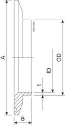 FERRULE 63.5-51-SB-316L