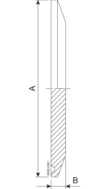 Blank 51.0 mm Machined 1.4404 (316L) ISO 2037