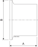 Tri-Clamp® L14AM Ferrule 0.5" SF4 (PM) 316L ASME BPE TriClamp og svejsning