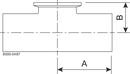 Tri-Clamp® B7WWMS T-stykke 3" SF4 (PM) 316L ASME BPE Svejsning og Svejsning og kort TriClamp