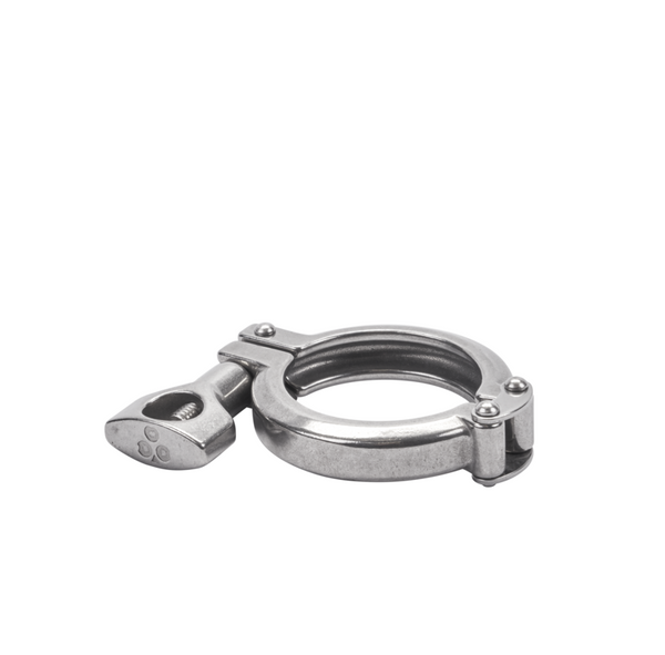 Tri-Clover® 13MHHM Clamp ring Double hinged 1-1.5" 304 Clamp ends