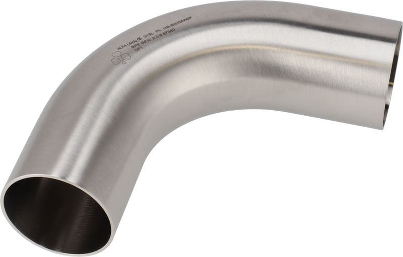 Tri-Clover® B288S Bends 88 0.5" SF1 (PL) 316L UltraPure Weld ends