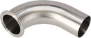Tri-Clamp® B2CMW Bøjning 90 0.5" SF1 (PL) 316L ASME BPE TriClamp og svejsning
