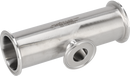 Tri-Clover® B7RMPS T-stykke, reducerende,  kort 3" 1.5" SF1 (PL) 316L ASME BPE Clamp ender
