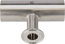 Tri-Clamp® B7RWWM T-stykke, reducerende 1" 0.5" SF4 (PM) 316L UltraPure Svejsning og TriClamp og svejsning
