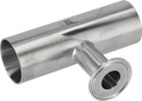 Tri-Clamp® B7RWWM T-stykke, reducerende 1" 0.75" SF1 (PL) 316L UltraPure Svejsning og TriClamp og svejsning