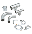 Tri-Clamp® B7WWMS T-stykke 3" SF4 (PM) 316L ASME BPE Svejsning og Svejsning og kort TriClamp